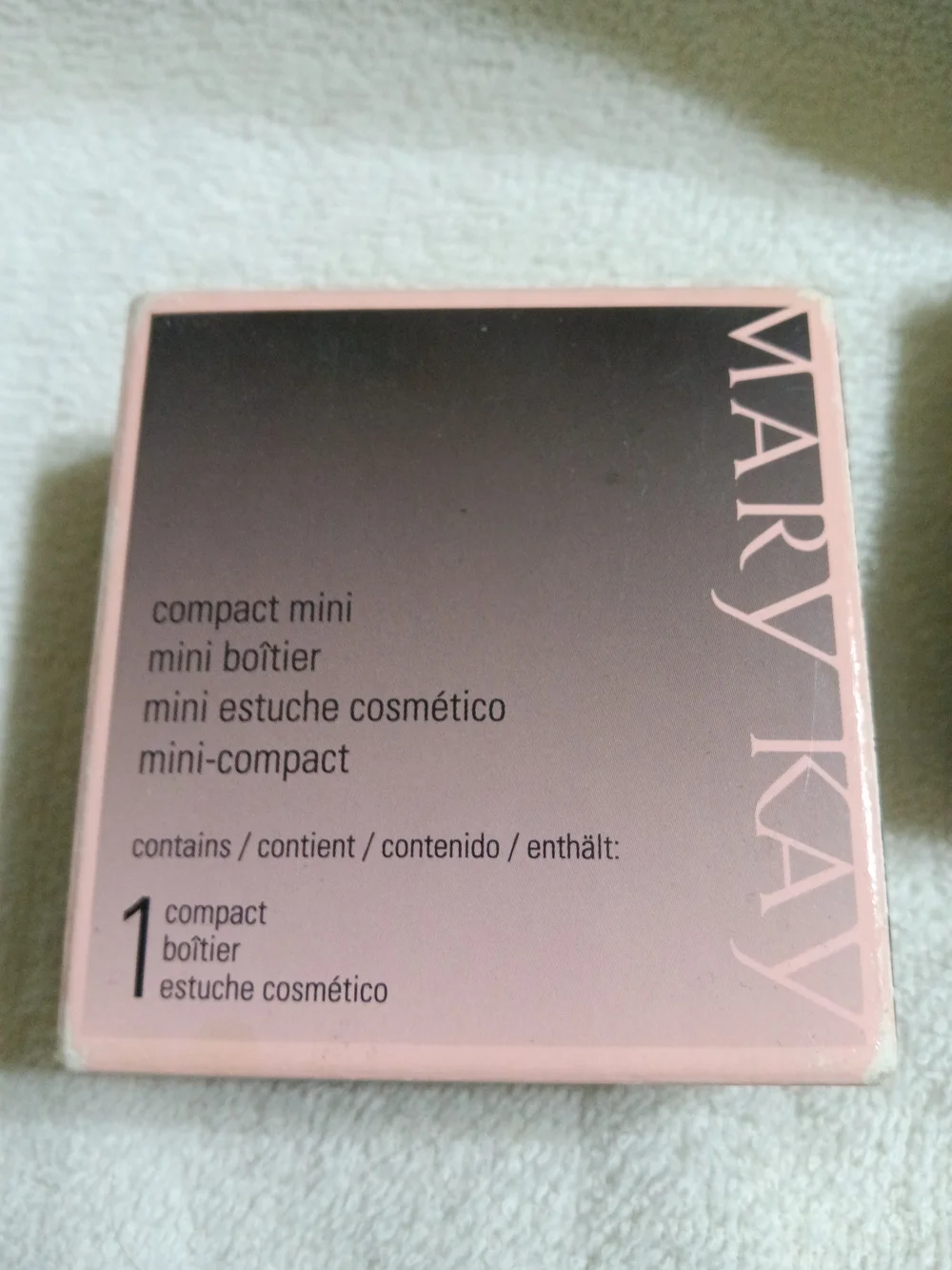 Mary Kay  Petite Palette Pink Blush with Green, Brown & Champagne Eyeshadows